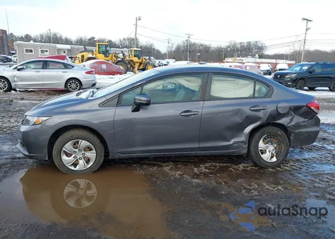 2014 Honda Civic Lx from USA, damaged, VIN 19XFB2F59EE242738